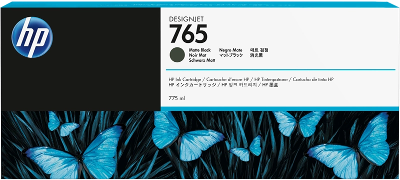 HP Cartuccia inchiostro nero opaco Designjet 765, 775 ml