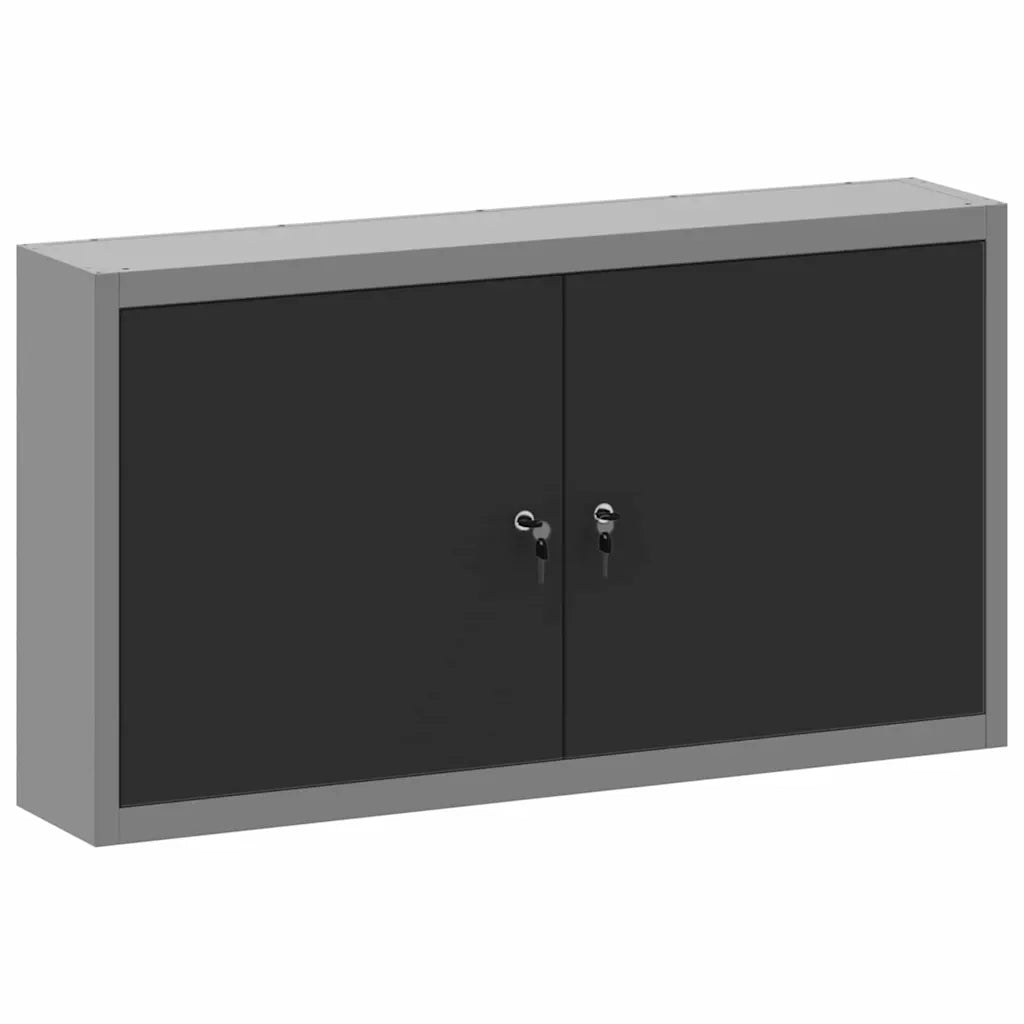 Mobile per attrezzi con blocco Nero e Grigio 100 x 20 x 55 cm CFW9664674