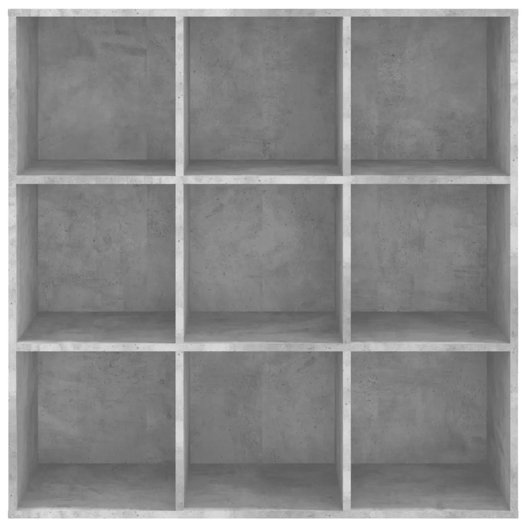 Libreria Grigio Cemento 98x29x97,5 cm in Legno Multistrato 801129