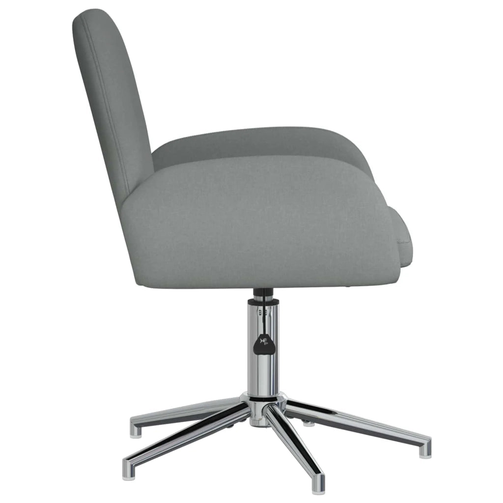 Sedia da scrivania girevole 54 x 58 x 90 cm Grigio Scuro 42034337