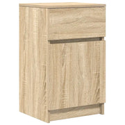Comodino | Armadio da Notte | Mobiletto da notte Rovere Sonoma 39x35x65 cm in Legno Multistrato