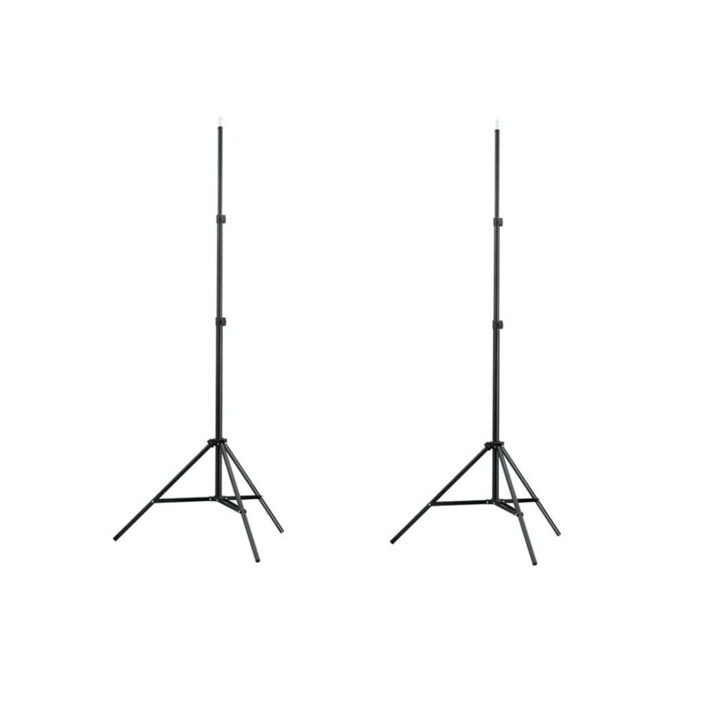 Supporti luminosi professionali per illuminazione 2 pezzi altezza 78-210 cm 02_0001524