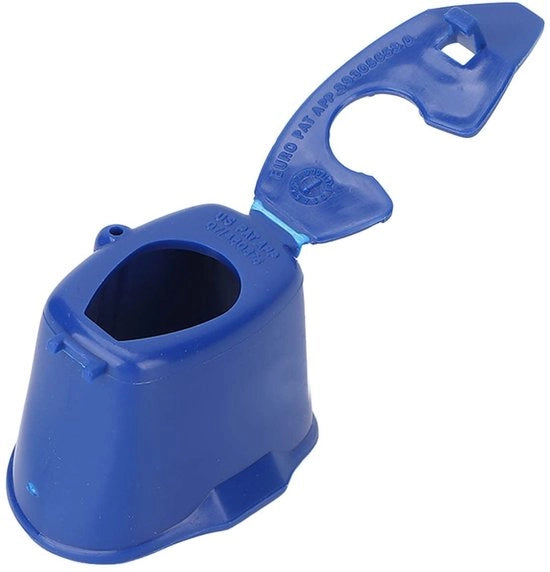 Strumento per applicazione gocce oculari - Guida applicazione gocce oculari - Applicatore portatile - Otre per flaconi strumento - Materiale di alta qualità - Kunststof - Solido e duraturo - Applicatore per gocce oculari
