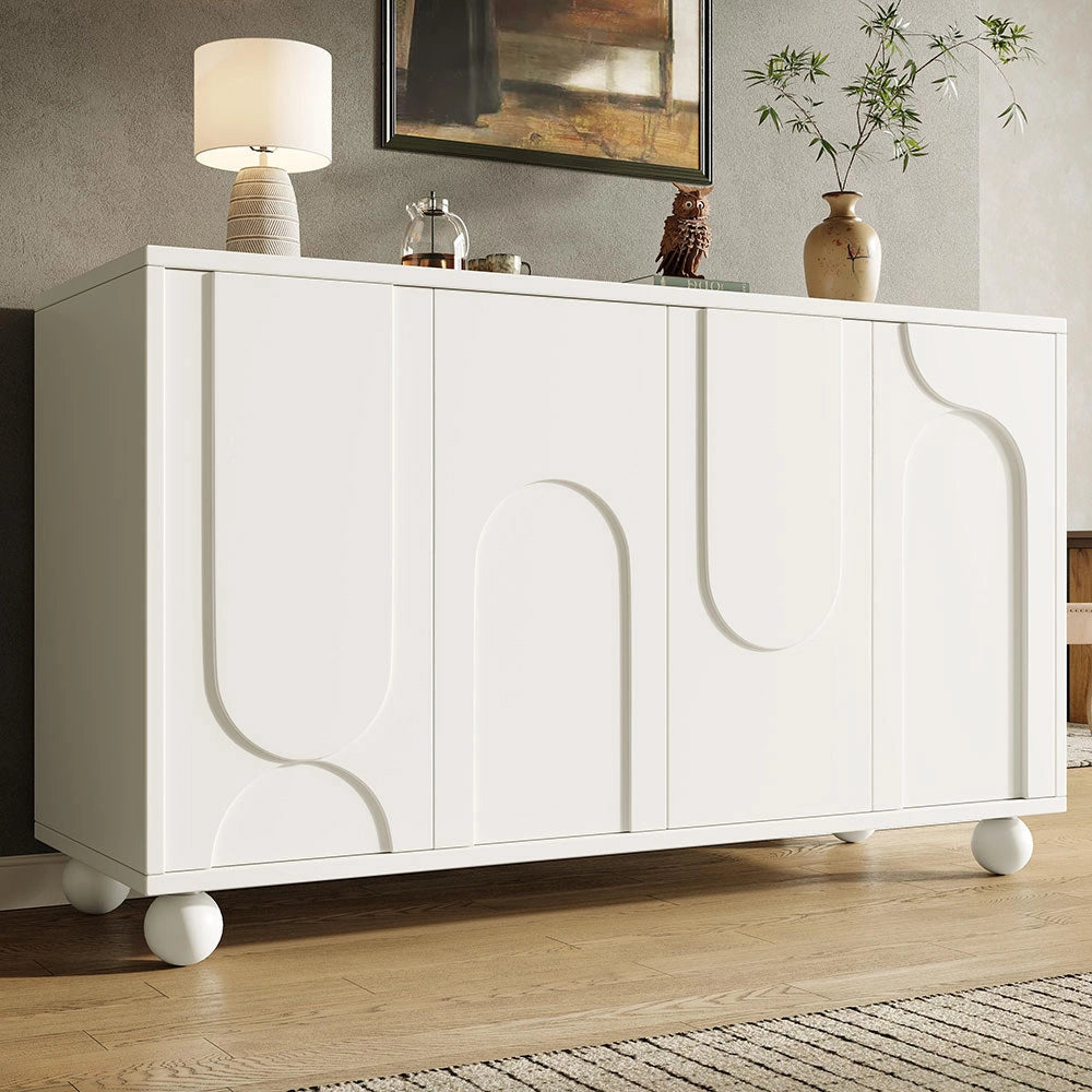 Armadio - Xylo - 120??35??71 cm - Moderno Bianco con Ripiano Regolabile