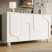 Armadio - Xylo - 120??35??71 cm - Moderno Bianco con Ripiano Regolabile