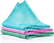 Asciugamani professionisti, microfibre asciugamani di alta qualità, asciugamani di pulizia universali senza prodotti chimici, per un lucido riflesso senza strisce in casa, auto, ufficio e per finestre, specchi, vetri