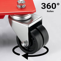 Carrello sposta moto Ausilio di manovra per moto scooter Pedana 60x42x7,5cm Max 250kg