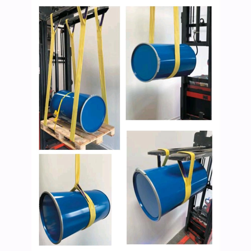 Fascia Cinghia di Sollevamento Viola 4 metri Portata 2000 Kg Larghezza 50 mm