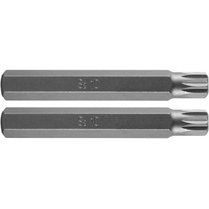 Topex 10-908 inserto spline m10 0 x 75 mm, acciaio s2 x 2 pz