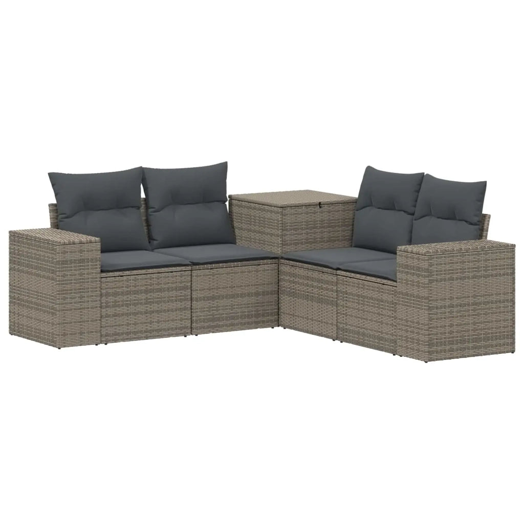 Set di divani 5 pz Grigio e Grigio Scuro 3447920
