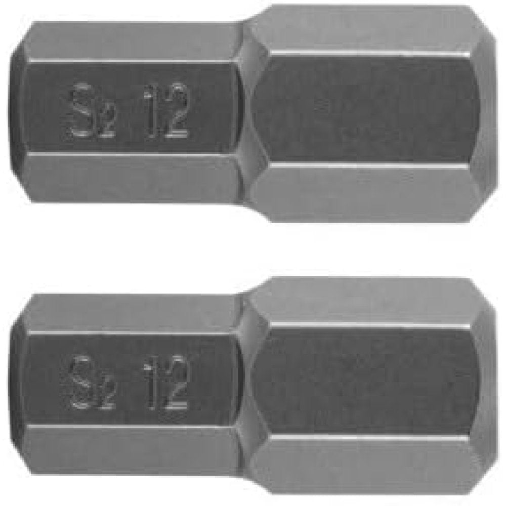 Topex 10-978 inserto esagonale 1 12 x 30 mm, acciaio s2 x 2 pz