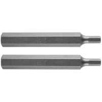 Topex 10-980 inserto esagonale 5 5 x 75 mm, acciaio s2 x 2 pz