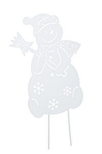 FIGURA METALLO PUPAZZO C-SCOPA S