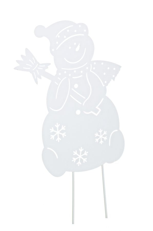 FIGURA METALLO PUPAZZO C-SCOPA S