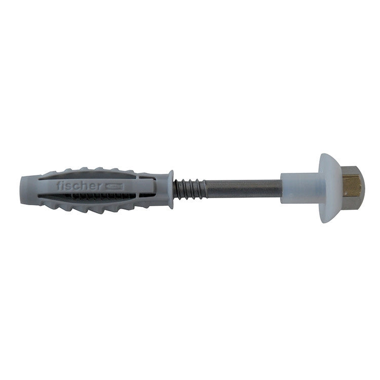 FISCHER TASSELLO WB 2 INOX PER WC E BIDET 4 PZ- FISCHER ITALIA- 1,0 confezione
