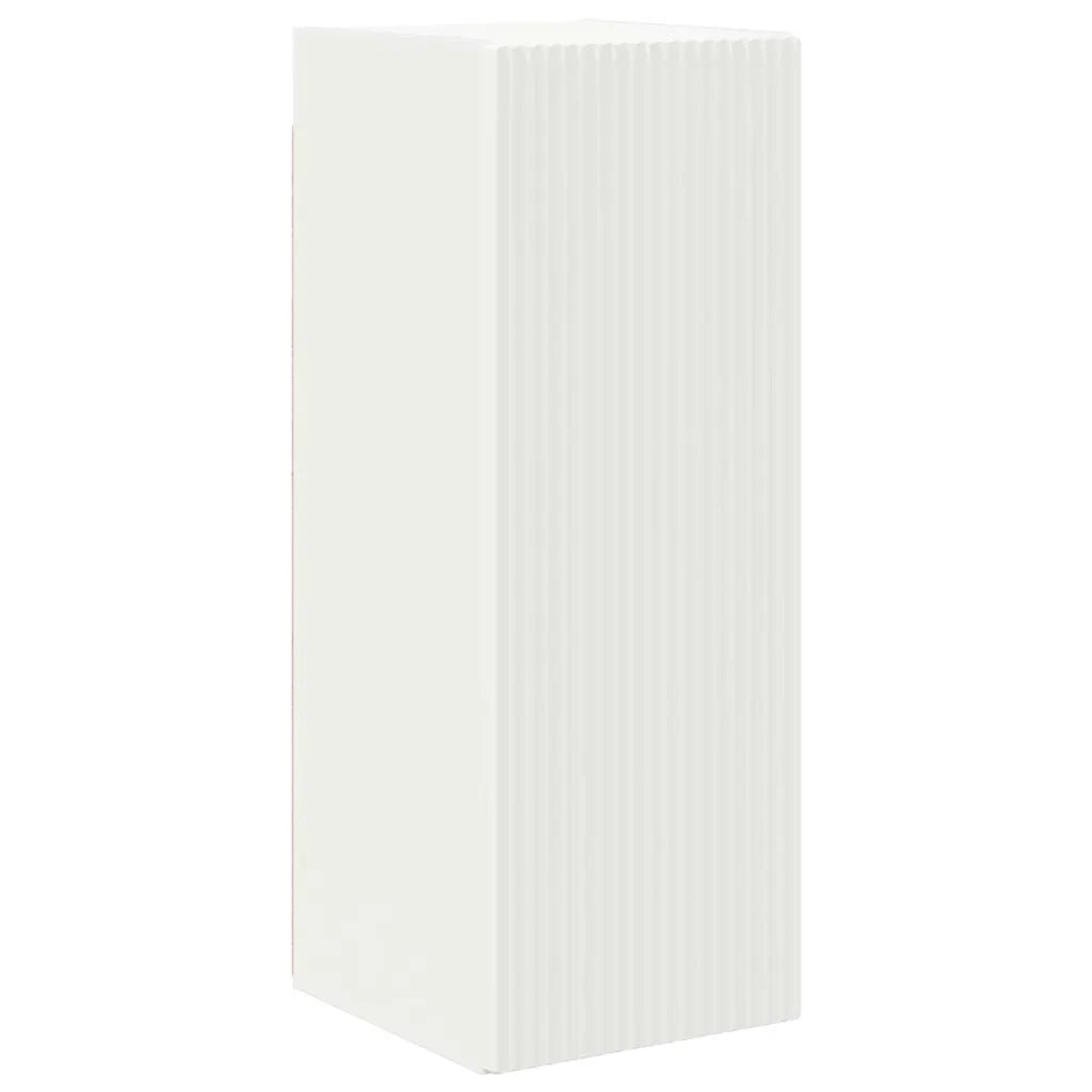Mobile TV da parete-Mobile TV a Muro-Credenza TV Bianco 30 x 31 x 80 cm Legno multistrato