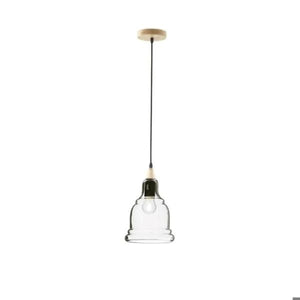 LAMPADARIO SOSPENSIONE IN VETRO 1XE27 GRETEL IDEALLUX