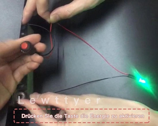 Drukschakelaar a pulsante rotondo 12 mm per Arduino, Schakelaar a pulsante 12V, Toetsschakelaar a pulsante latticino per pc, Drukschakelaar a pulsante momentaneo e latticino, Schakelaar a pulsante a 12 mm, 12V, 6 per colore (rosso e verde).