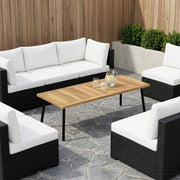 Piano del tavolo 100,5 x 40 x 2 cm Rettangolare Bianco 901801
