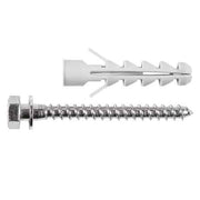 TASSELLO CON VITE E BORDO 'NCV-TE' Ø 8x40 - vite 5x50 - 100 pezzi- TECFI