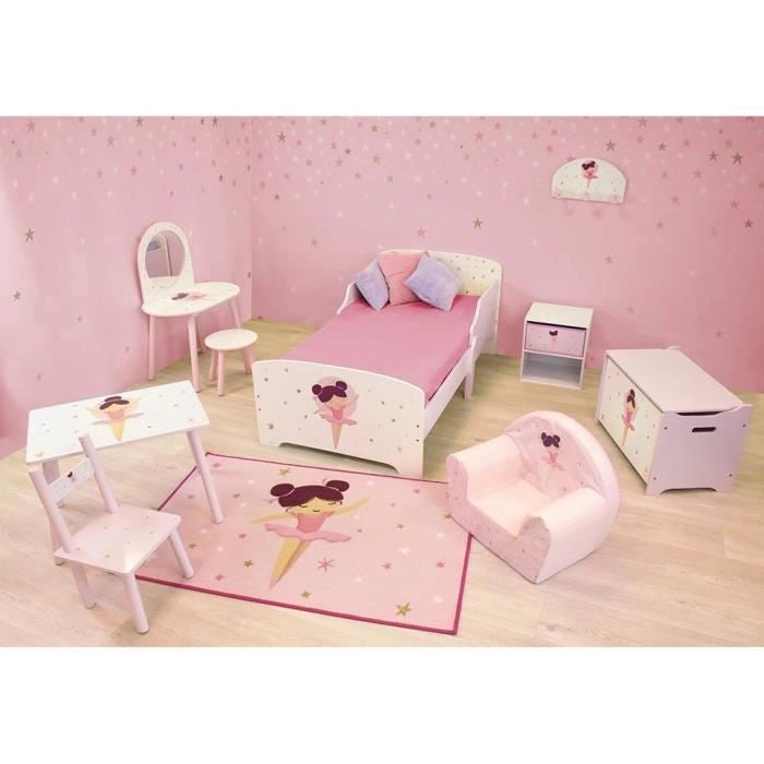 Letto con molla a leccatura - ballerina ballerina - Fun House - 140 x 70 cm