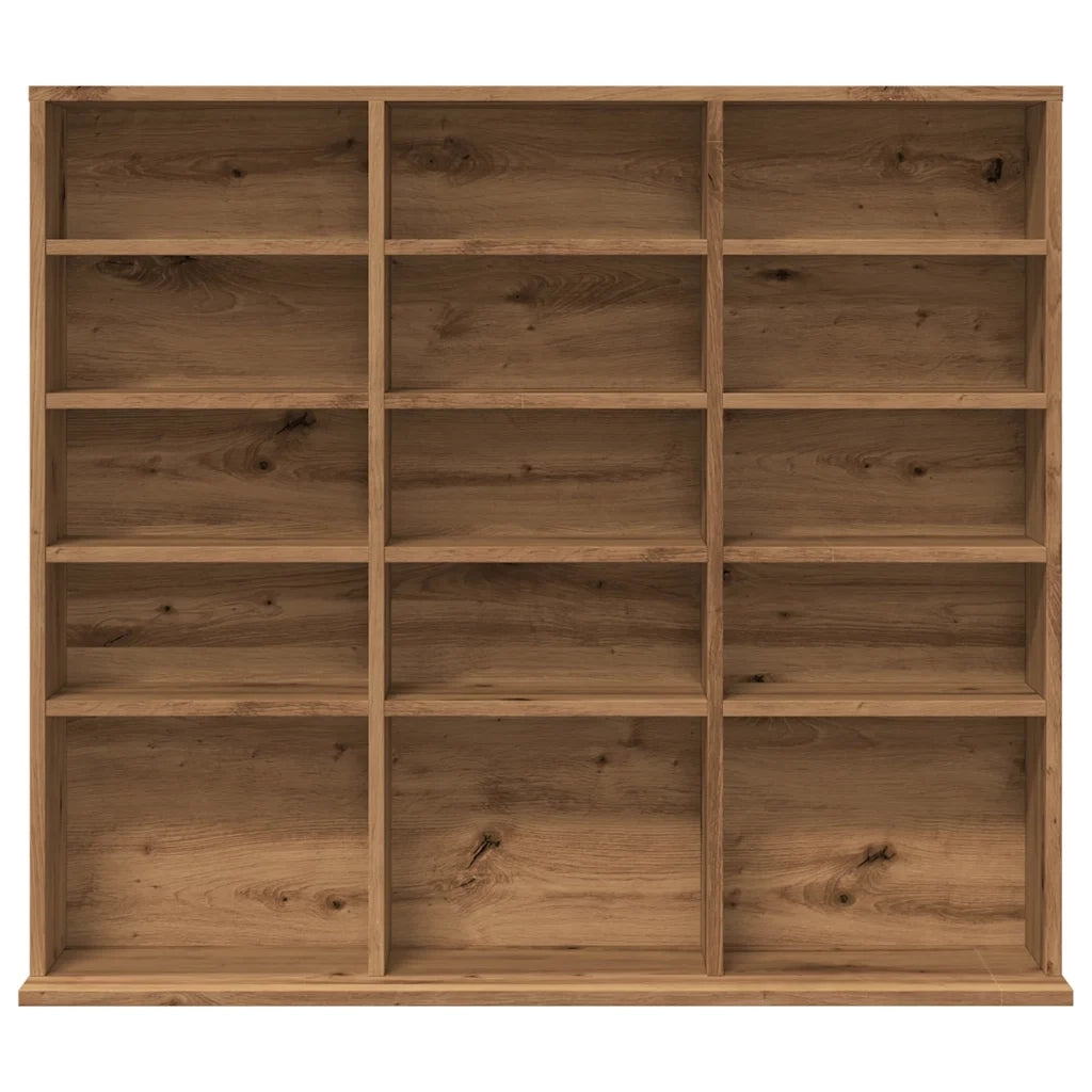 Mobile Porta CD Artigianale 100x23x89,5 cm Legno Multistrato 856001