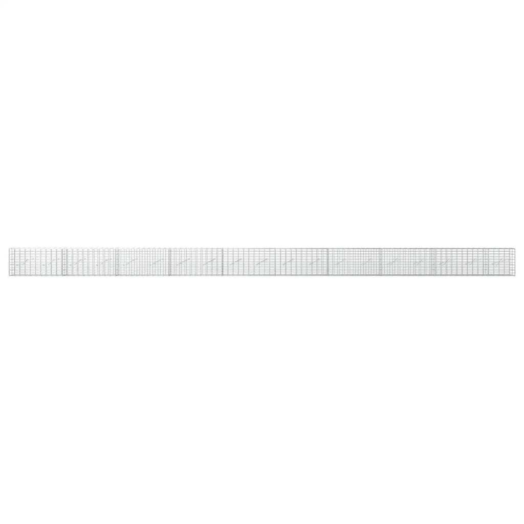 Gabione con Filo da 3,5 mm e Rete da 5x10 cm 950x10x50 cm 3462517