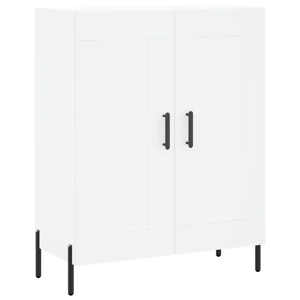 Credenza | Madia | Buffet da pranzo | Armadio da pranzo Bianca 69,5x34x180 cm in Legno Multistrato