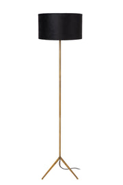 Lampada da terra TONDO 1xE27 oro nero Lucide