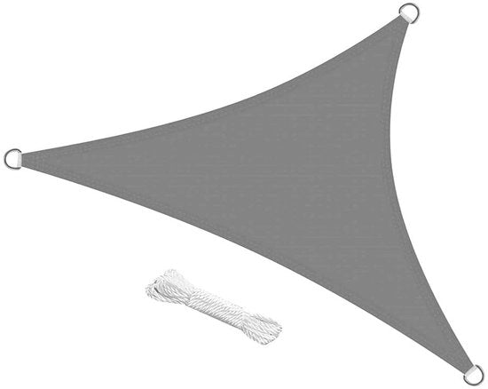 Ombrellone Solare Impermeabile - Tenda a Treccia 3 x 3 x 3 m - Protezione UV - Tessuto Oxford - Per Balcone/Terrazza/Giardino