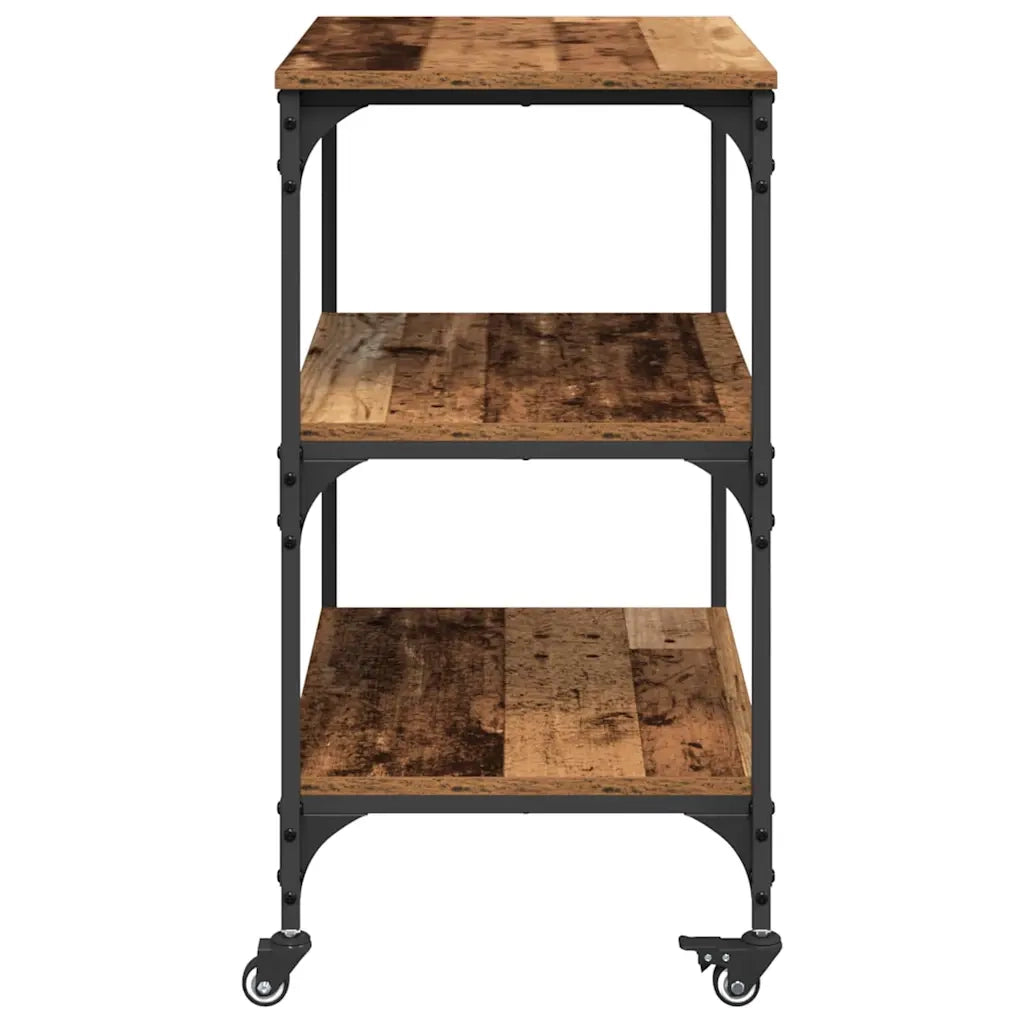 Carrello da Cucina Legno vecchio 60 x 41 x 76 cm CFW9764273