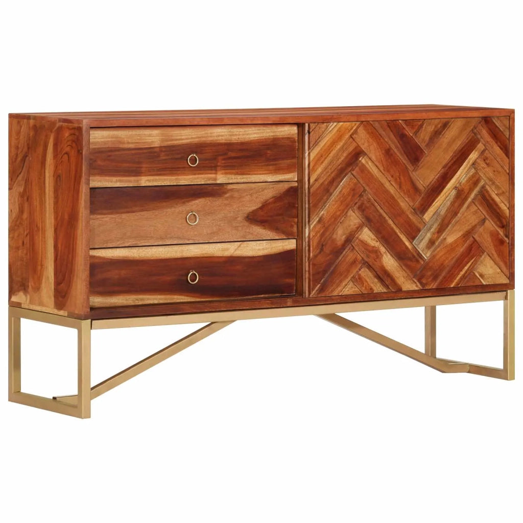Credenza Marrone Miele 160 x 30 x 80 cm 353307