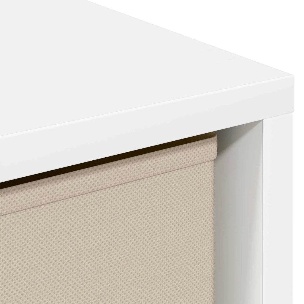 Credenza con cassetto Bianco 30,5 x 27 x 84,5 cm 8000556
