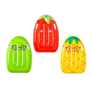 Trade Shop - Tavola Nuoto Surf Tutti Frutti 84x56cm 3 Frutti Assortiti Fragola Kiwi Ananas 42049 -