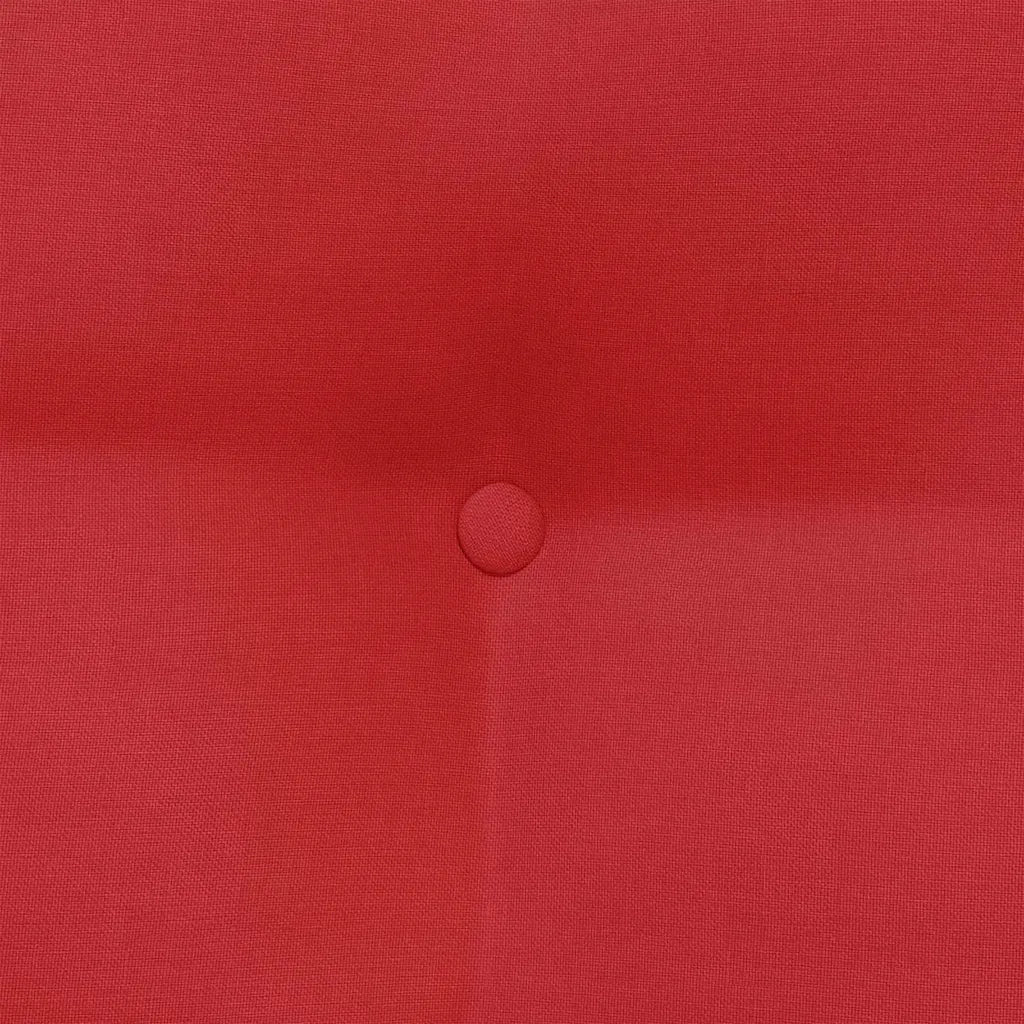 Cuscino per Schiena | Cuscino dorsale Rosso 45 x 24 x 50 cm Tessuto