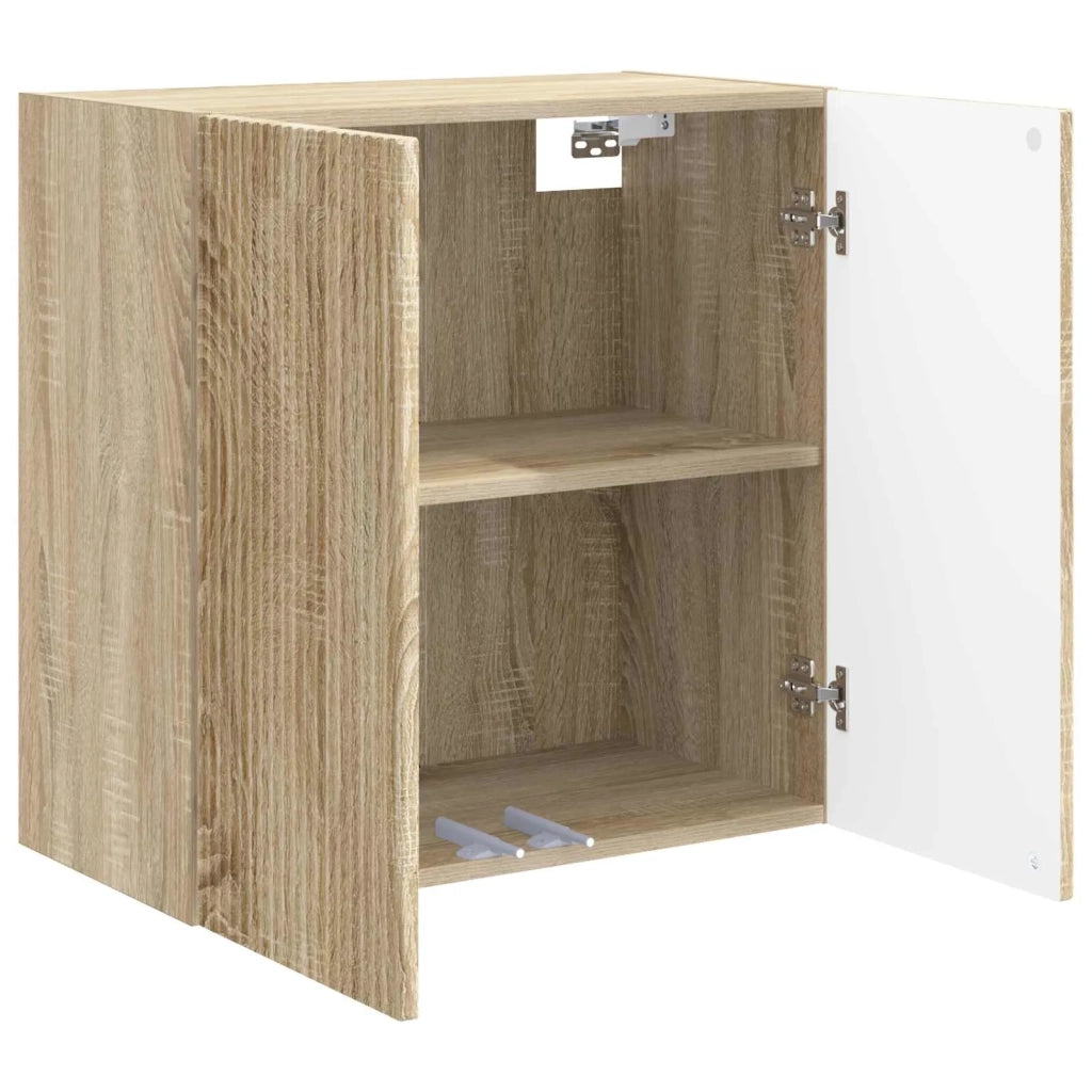 Mobiletto a muro Rovere Sonoma 59 x 31 x 60 cm