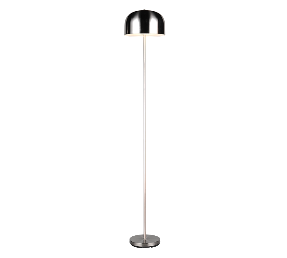 Piantana LED ricaricabile, metallo, acciaio, H 147 cm, Jeff
