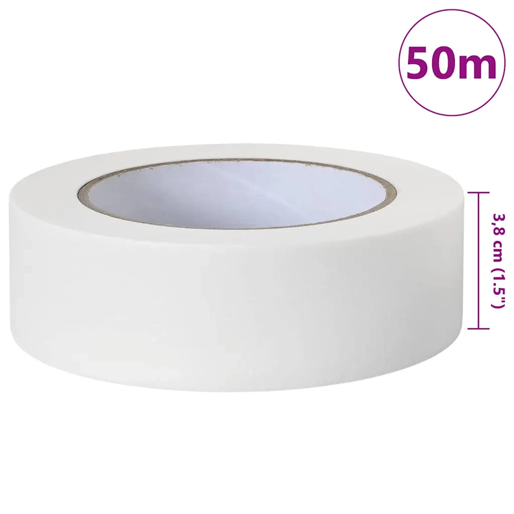 Nastri Adesivi per Pittori 6 pcs Bianco 38mm x 50m Carta 42019663