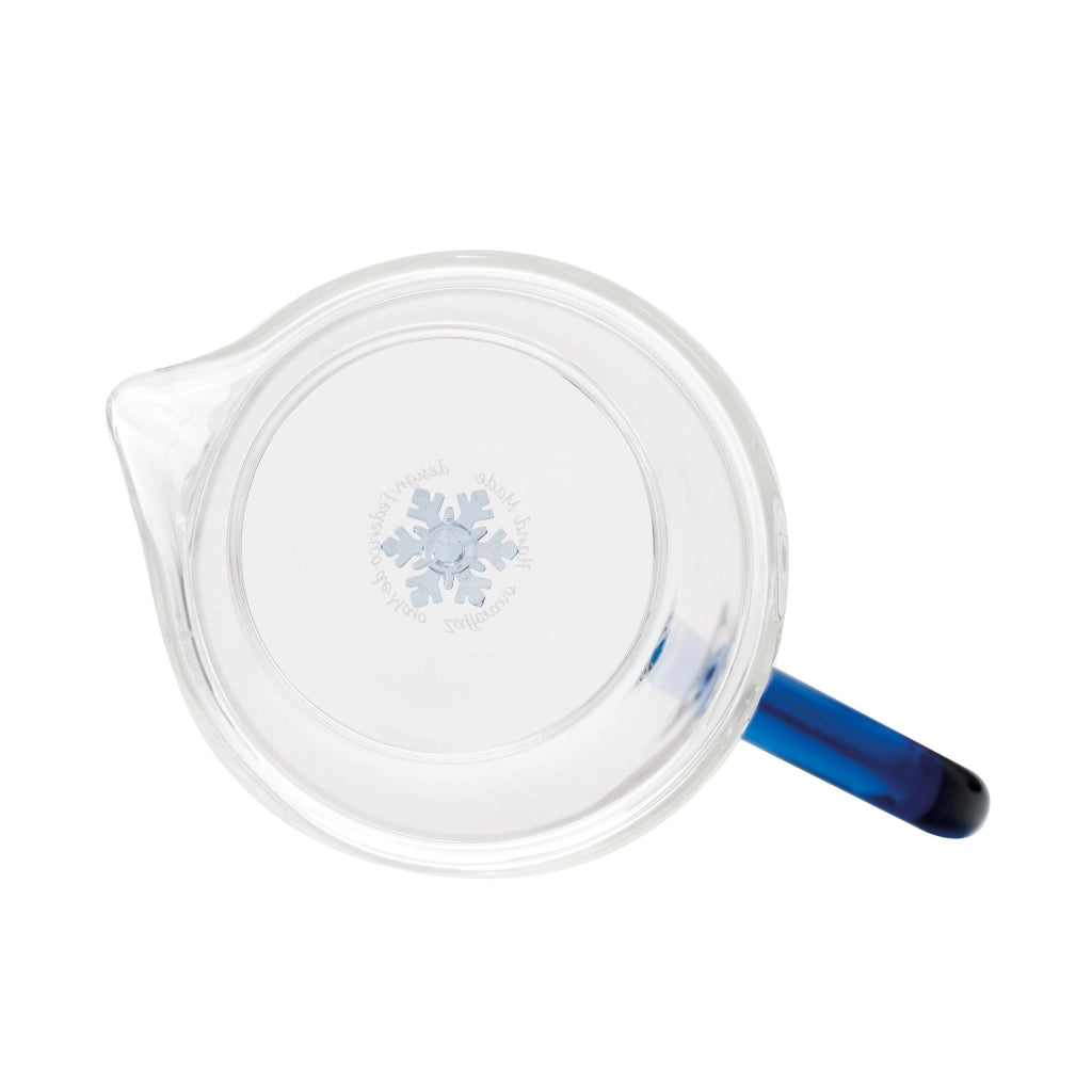 Teca Winter Game Artigianale con Decorazione Fiocco di Neve, Elemento d'Arredo Tematico Invernale Esclusivo Fatto a Mano, Design Elegante
