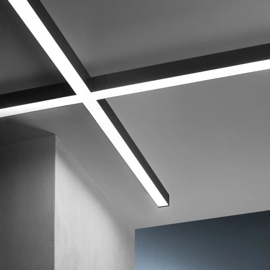 CONNETTORE A T LED BIANCO 10W 1420LM CCT 3000K / 4000K PER BARRA LED NEXT