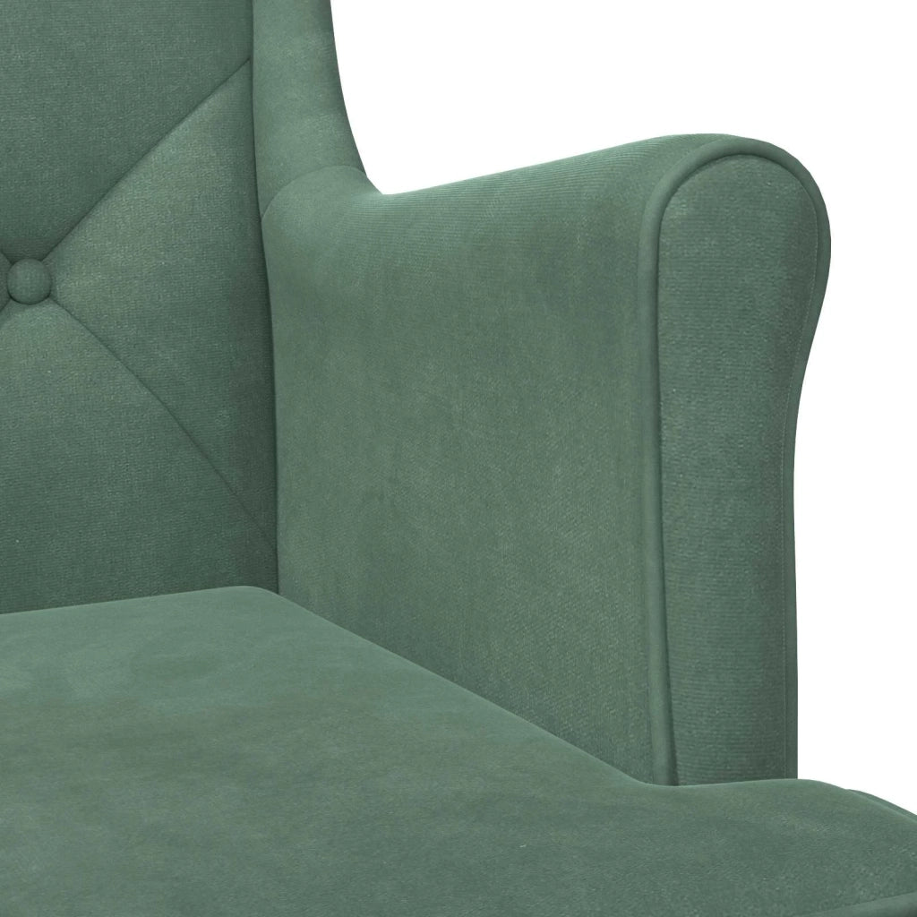 poltrona Verde Mare Velluto 42029916