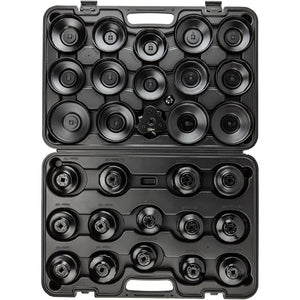 Topex 11-242 chiavi a bussola pe per filtri olio - set 30 pezzi