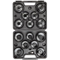 Topex 11-243 chiavi a bussola pe per filtri olio - set 16 pezzi