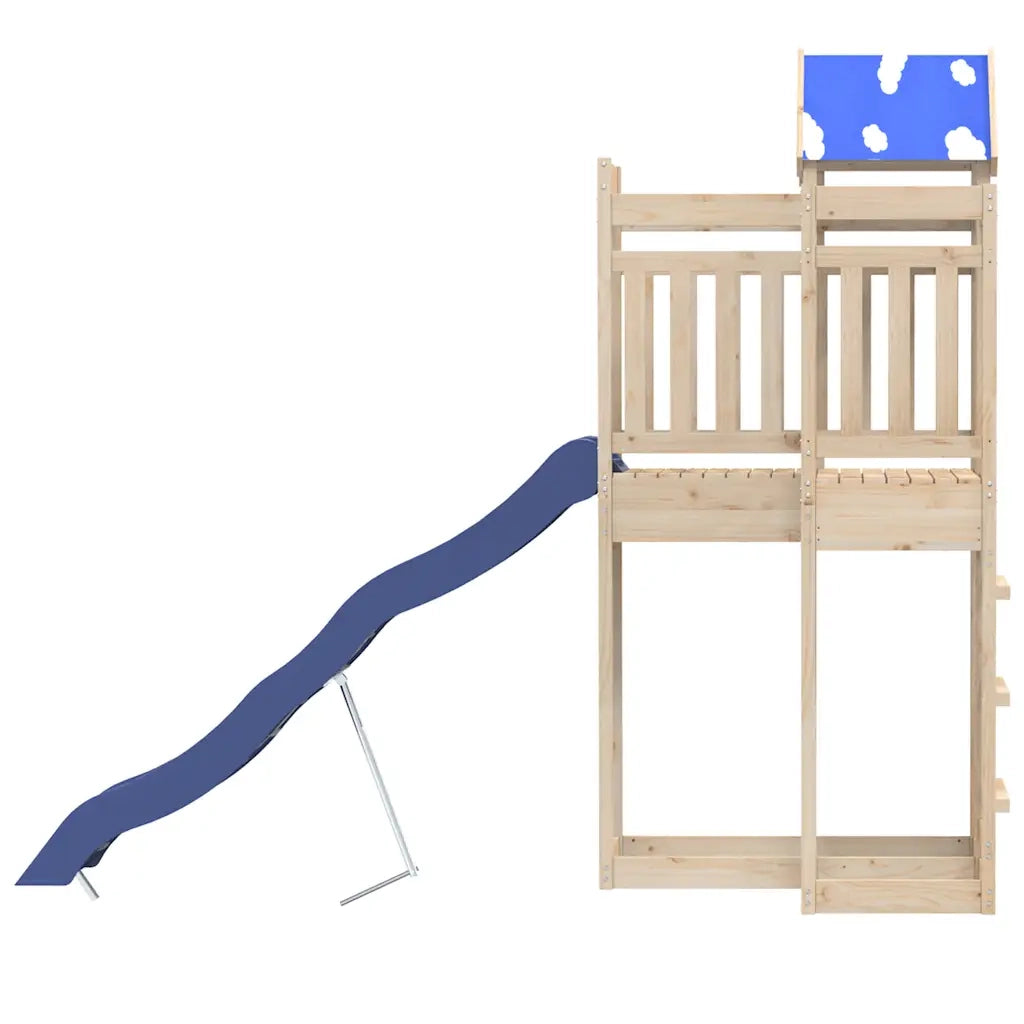 Set da Gioco da Esterno in Legno Massello di Pino 3278986