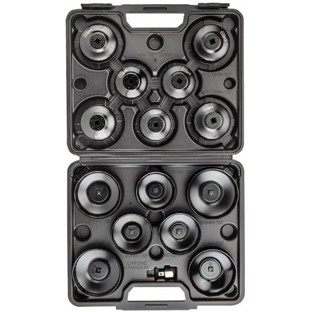 Topex 11-243 chiavi a bussola pe per filtri olio - set 16 pezzi