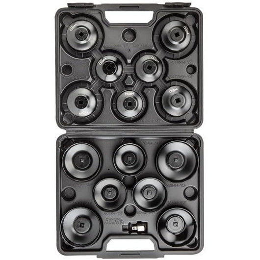 Topex 11-243 chiavi a bussola pe per filtri olio - set 16 pezzi