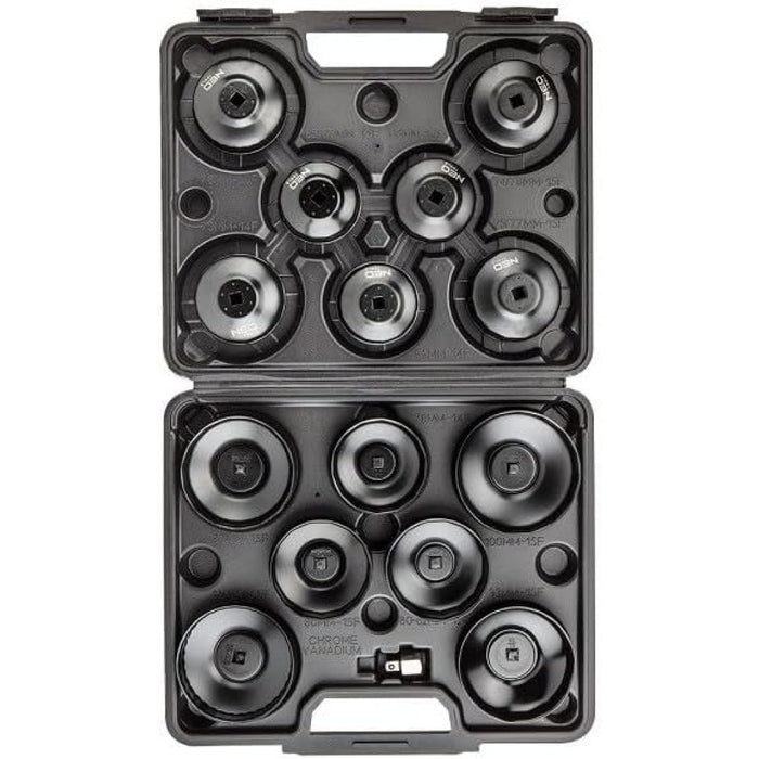 Topex 11-243 chiavi a bussola pe per filtri olio - set 16 pezzi