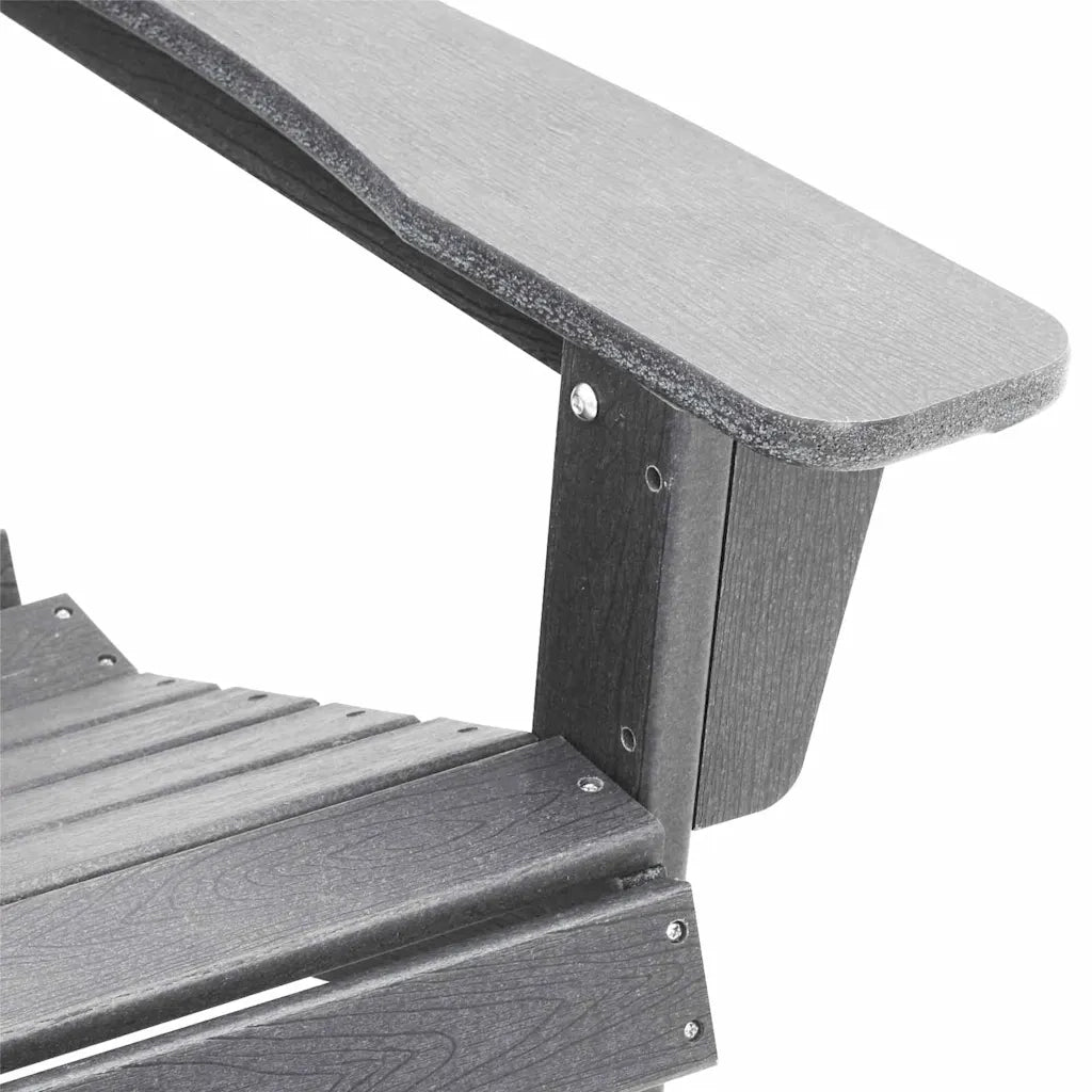 Sedia da Giardino 3 pcs Grigio chiaro Polietilene 3335849