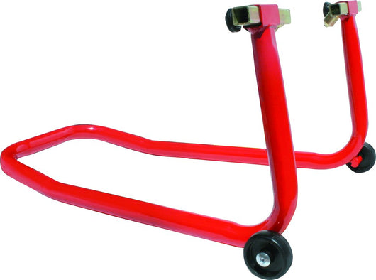 Cavalletto anteriore con ruote supporto moto in ferro verniciato