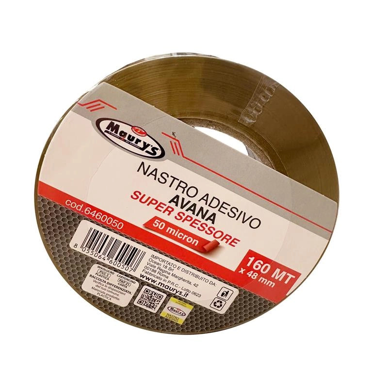 MAURY'S NASTRO AVANA 160 MT X 48 MM 50 MICRON SUPER SPESSORE